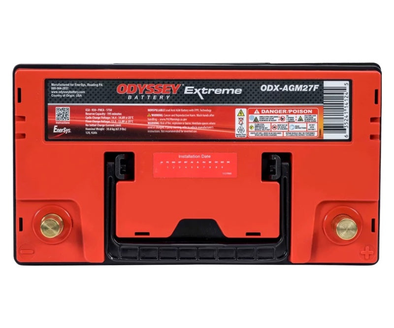 Odyssey Battery Heavy Duty & Commercial Extreme AGM Battery (NSB-AGM27F) ODX-AGM27F ODX-AGM27F User 1