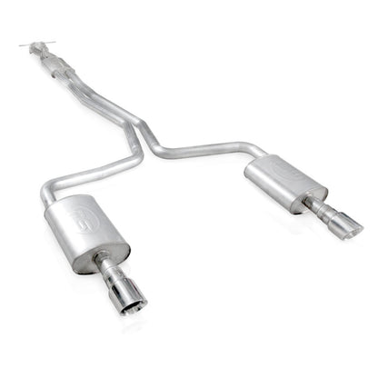 Stainless Works 2010-18 Ford Taurus SHO V6 2-1/2in Catback Chambered Mufflers X-Pipe TA10ECOCB TA10ECOCB Photo - out of package