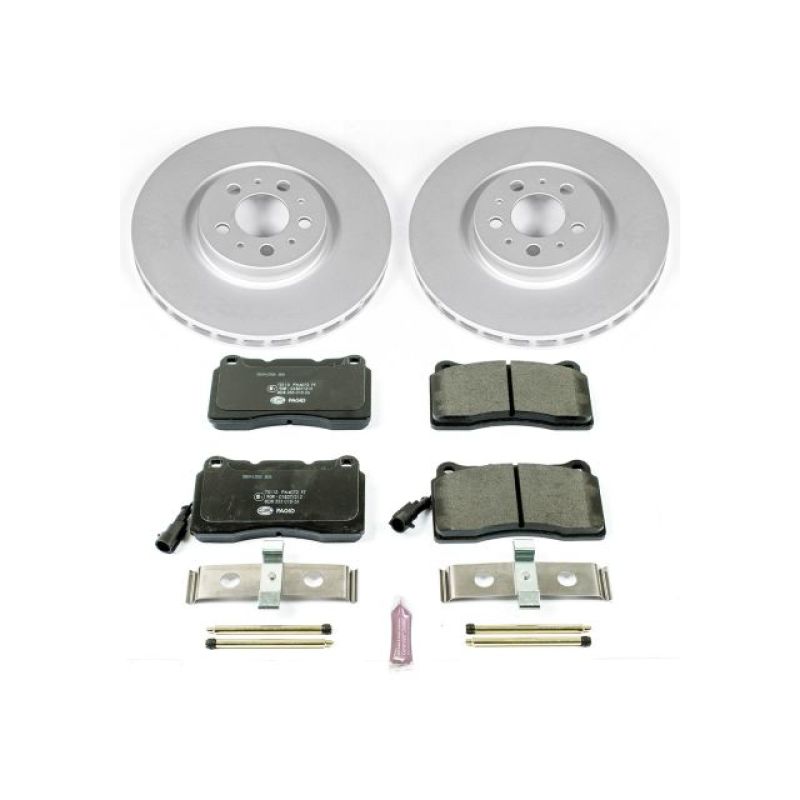 PowerStop Power Stop 04-07 Volvo S60 Front Euro-Stop Brake Kit ESK4548 ESK4548 Photo - Primary