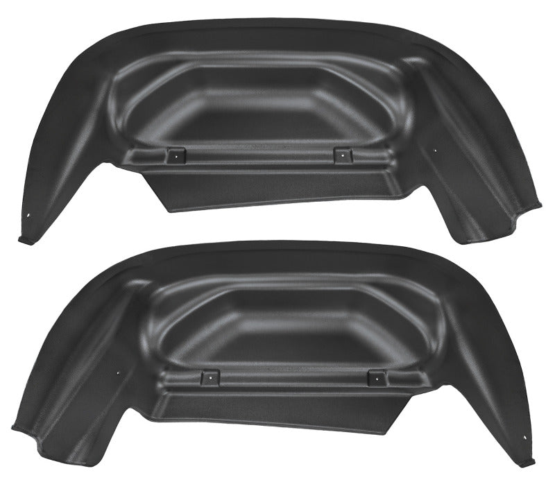 Husky Liners 14-15 Chevy/GMC Silverado/Sierra Black Rear Wheel Well Guards (2pc) 79011 Photo - Primary
