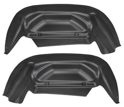 Husky Liners 14-15 Chevy/GMC Silverado/Sierra Black Rear Wheel Well Guards (2pc) 79011 Photo - Primary