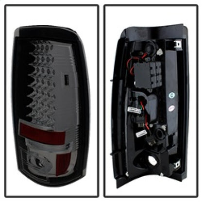 Spyder Chevy Silverado 1500 03-06 (Does Not Fit Stepside)LED Tail Lights Smke ALT-YD-CS03-LED-SM 5001764 5001764 Photo - Unmounted