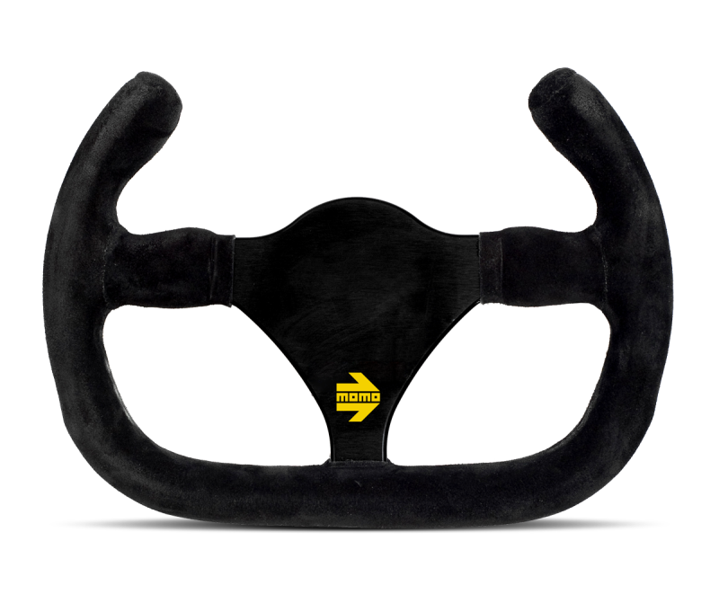 Momo Steering Wheel - Mod 27 Cut - Size: 270mm - Black Suede / Cut R1925C/27S User 1