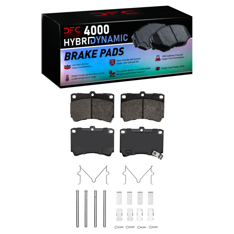 DFC DFC 4000 HybriDynamic Brake Pads Brakes, Rotors & Pads Brake Pads - OE main image
