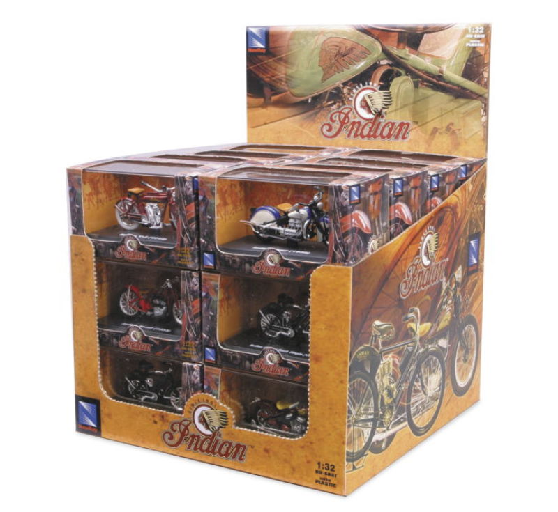 New Ray Toys Indian Bike Assortment / Scale - 1:32 06067 06067 User 1
