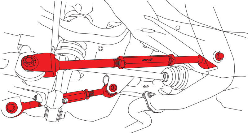 SPC Performance 00-09 Subaru Outback Rear Control Arms 67664 67664 Line Art