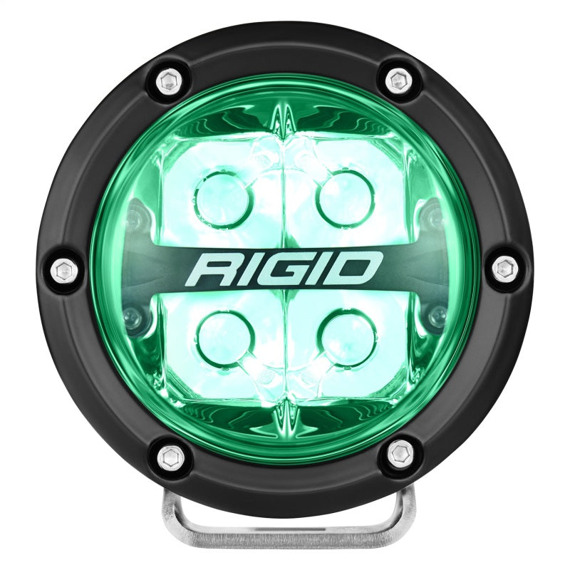 Rigid Industries 360-Series 4in LED Off-Road Spot Beam - RGBW (Pair) 36402 36402 Photo - Unmounted