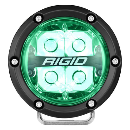 Rigid Industries 360-Series 4in LED Off-Road Spot Beam - RGBW (Pair) 36402 36402 Photo - Unmounted