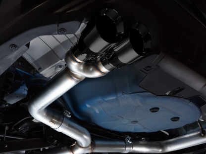 AWE Tuning 2022+ VB Subaru WRX Track Edition Exhaust - Diamond Black Tips 3020-43979 3020-43979 Photo - Mounted