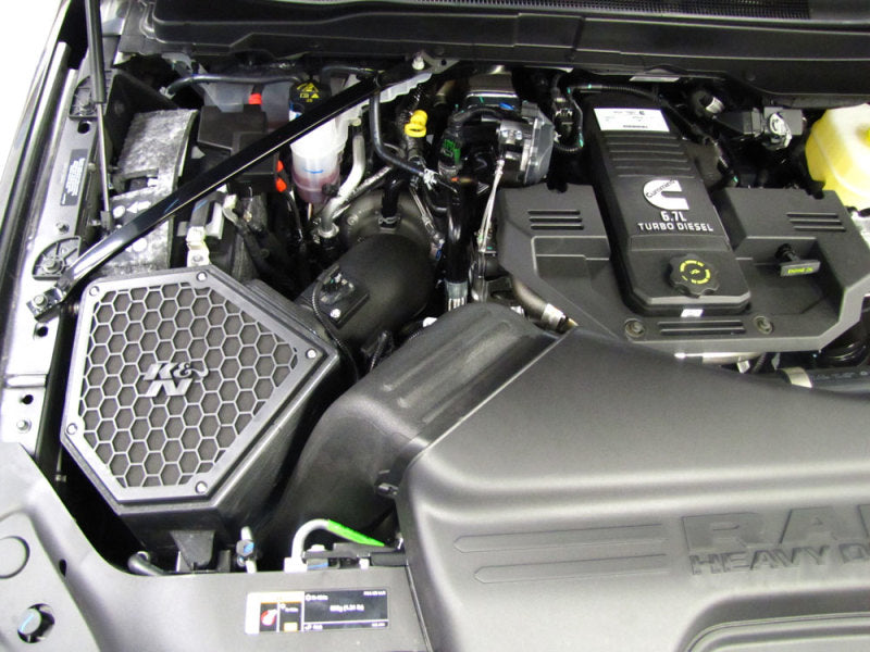 K&N Engineering K&N 19-21 Ram 2500/3500 6.7L L6 DSL Aircharger Performance Intake System 63-1584 63-1584 Photo - Mounted