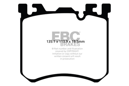 EBC Disc Brake Pad Set DP42091R Photo - Primary