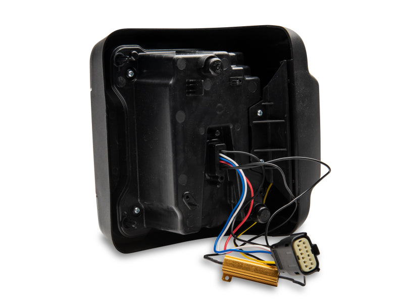 Raxiom 18-22 Jeep Wrangler JL Axial Series Plateau LED Tail Lights- Black Housing (Smoked Lens) J150581-JL J150581-JL Photo - Close Up