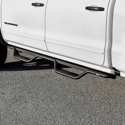 Westin 14-18 Chevrolet Silverado / GMC Sierra Crew Cab Outlaw Nerf Step Bars (Excl. Diesel) 20-13725 20-13725 Photo - Mounted