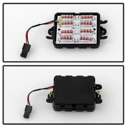 Spyder 04-08 Ford F-150 Projector Tail Lights - Light Bar DRL LED - Black ALT-YD-FF15004V2-LBLED-BK 5084170 5084170 Photo - Unmounted