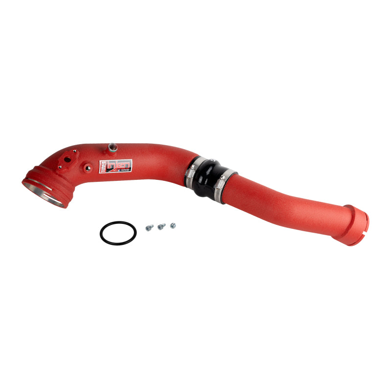 16-20 BMW L6-3.0L/ Turbo/ Twin Turbo/L4-2.0L/ L6-2.5L Wrinkle Red Turbo SES Intercooler Pipes SES1128ICPWR SES1128ICPWR Photo - out of package