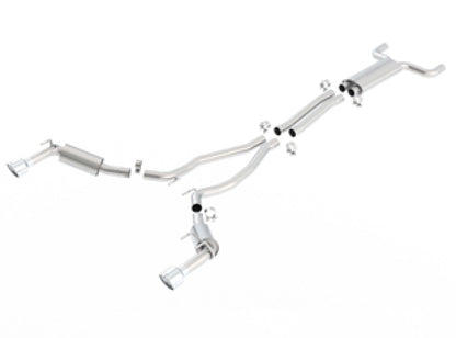 Borla 14-15 Chevy Camaro SS / ZL1 SS Single Catback Exhaust System w/ Single Rear Exit 1014036 1014036 Photo - Primary
