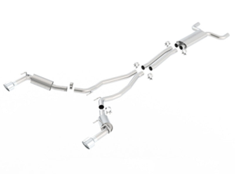 Borla 14-15 Chevy Camaro SS / ZL1 SS Single Catback Exhaust System w/ Single Rear Exit 1014036 1014036 Photo - Primary