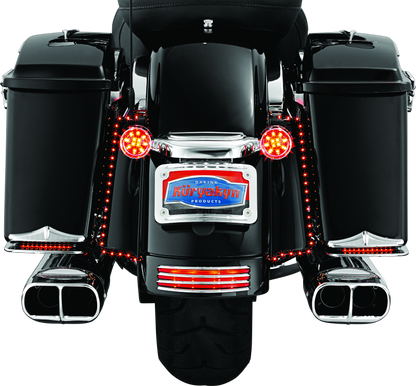 Kuryakyn Rear Fender Accents FLHX & FLTR Models Chrome 7797 7797 User 1