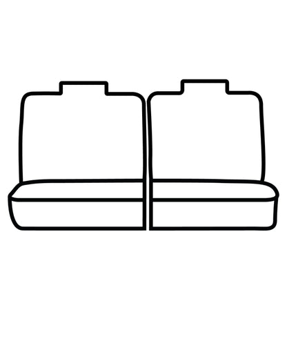 Covercraft 20-23 Ford Explorer Polycotton SeatSaver Custom Second Row Seat Covers - Grey SS8503PCGY SS8503PCGY Photo - out of package