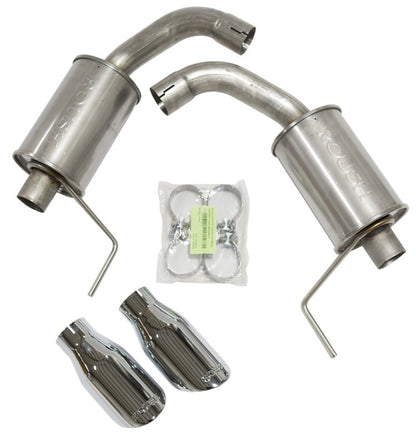 ROUSH 2015-2017 Ford Mustang 5.0L V8 Exhaust Kit w/ Round Tips 421834 421834 Photo - Primary