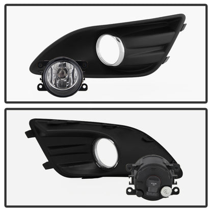Spyder Ford C-Max 2013-2015 OEM Fog Light W/Universal Switch- Clear FL-FCMAX2013-C 5080332 5080332 User 1