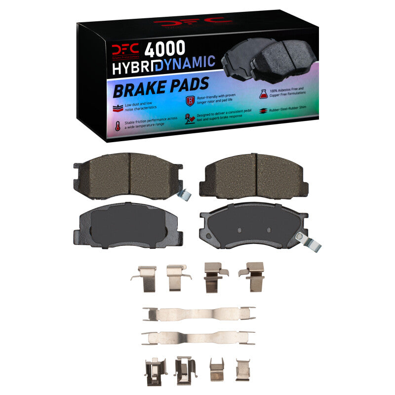 DFC DFC 4000 HybriDynamic Brake Pads Brakes, Rotors & Pads Brake Pads - OE main image