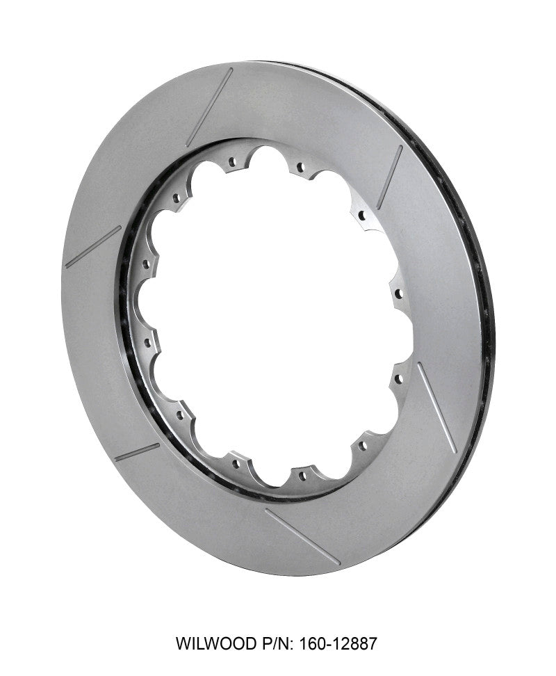 Wilwood Rotor-GTS36 Vented Iron-LH 14.00 x .760 - 12 on 8.75in 160-12887 160-12887 Photo - Primary