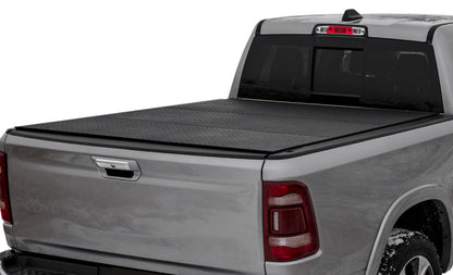 Access 09-18 Ram 1500 / 19+ Ram Classic (w/o Rambox) 5ft 7in LOMAX Trifold Bed Cover - Black Diamond B4040019 B4040019 Photo - Primary