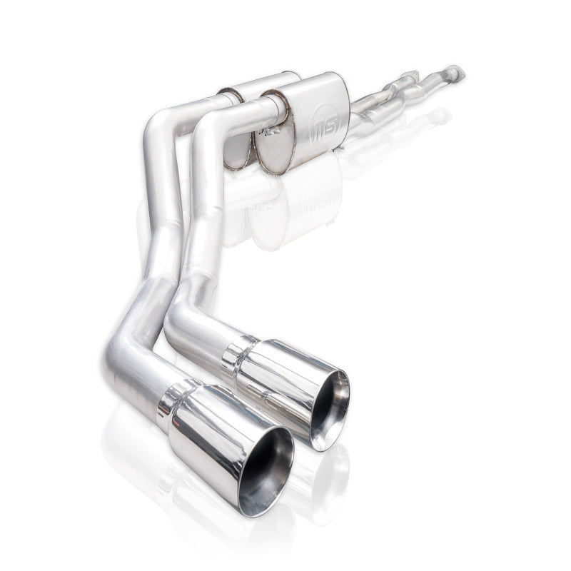 Stainless Works 2014+ Toyota Tundra 5.7L Redline Series Cat-Back Exhaust w/Polished Tips TOYT14CBR TOYT14CBR Photo - Primary