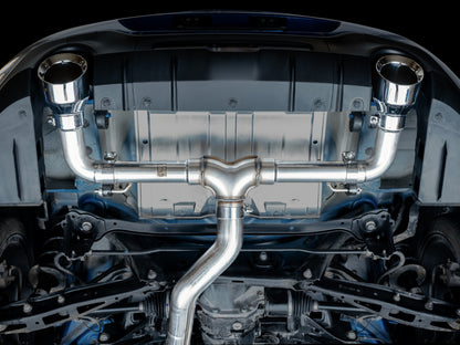 AWE Tuning AWE Subaru BRZ/ Toyota GR86/ Toyota 86 Track Edition Cat-Back Exhaust- Chrome Silver Tips 3020-32279 3020-32279 Photo - out of package