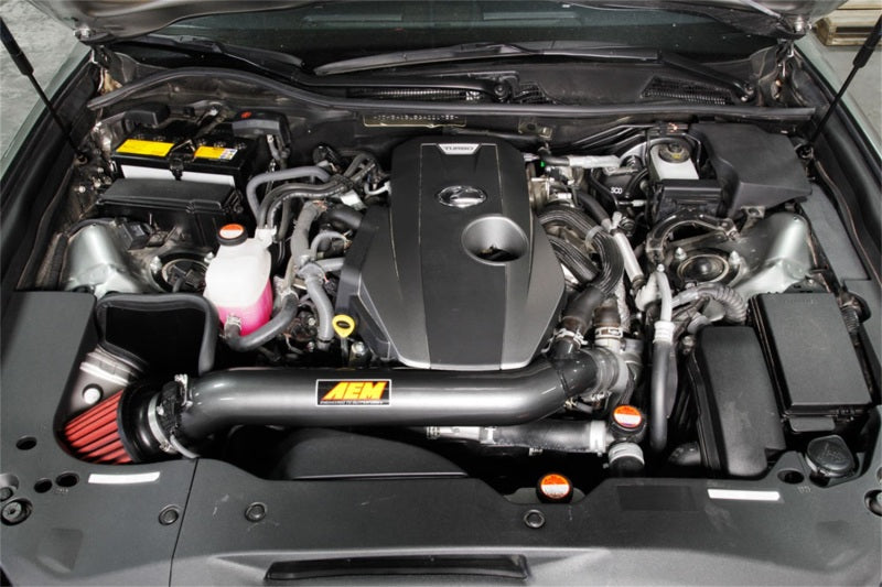 AEM Induction AEM Lexus GS200T L4-2.0L F/l Cold Air Intake 21-824C 21-824C Photo - Mounted
