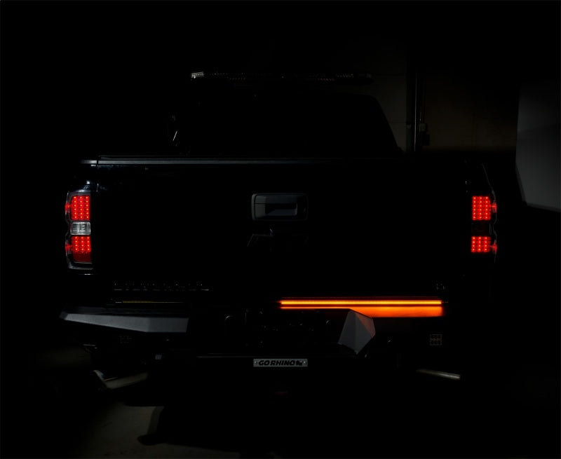 Putco 60in Work Blade LED Light Bar in Amber/White 93009-60 93009-60 Photo - Mounted