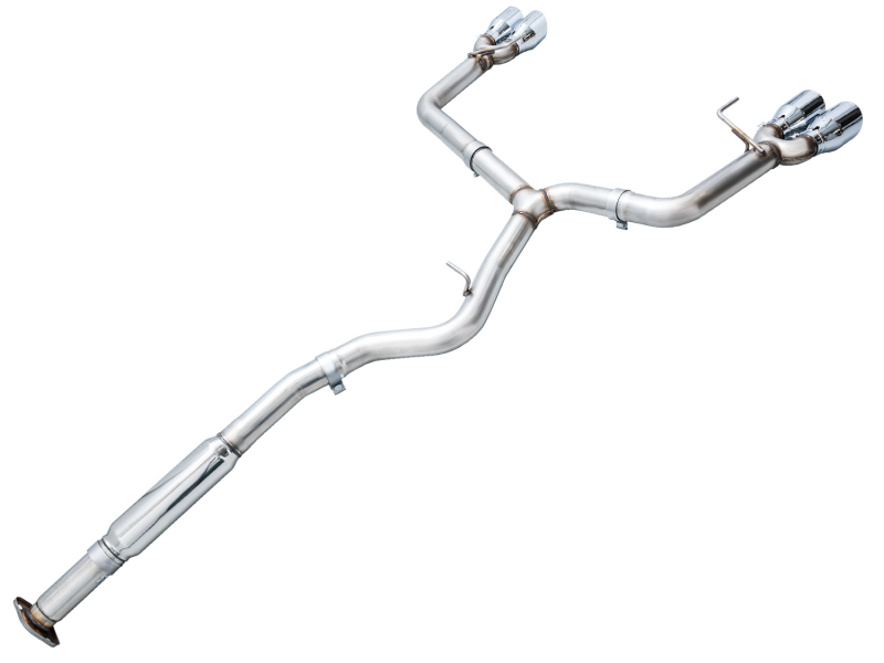 AWE Tuning 2022+ VB Subaru WRX Track Edition Exhaust - Chrome Silver Tips 3020-42979 3020-42979 Photo - out of package