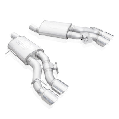 Stainless Works 2016-18 Cadillac CTS-V Sedan Axleback System Dual-Mode Turbo Mufflers 4in Tips CTSV16MKS-FC CTSV16MKS-FC Photo - Primary