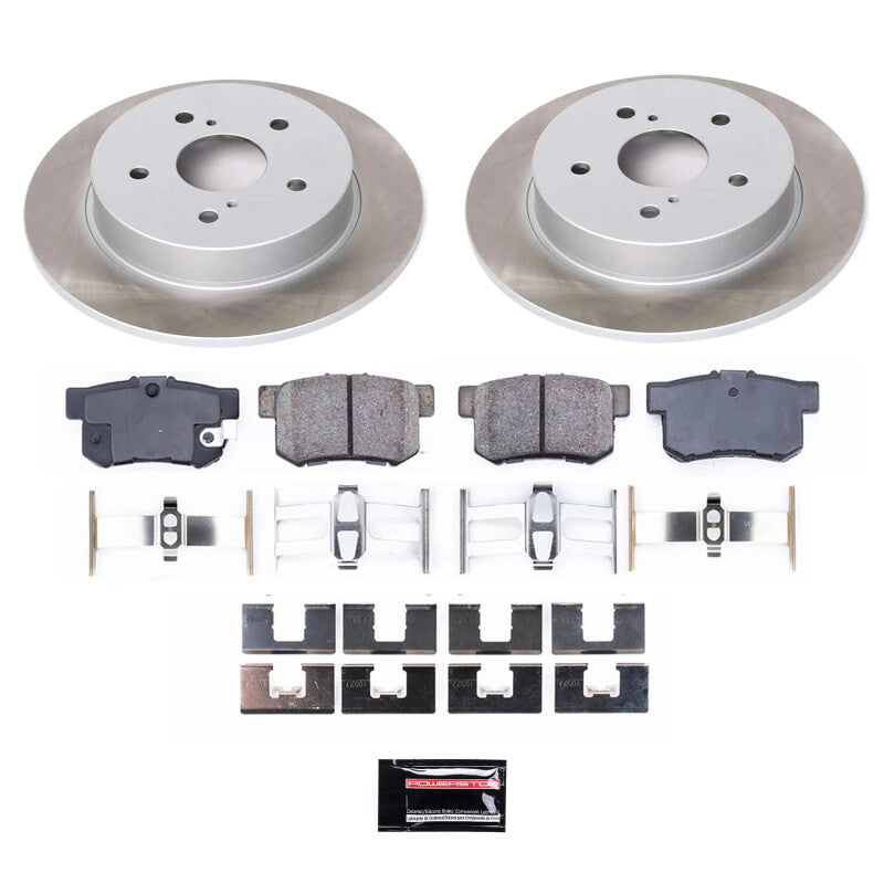 PowerStop Power Stop 07-13 Suzuki SX4 Rear Semi-Coated Rotor Kit SC5889 SC5889 Photo - Primary