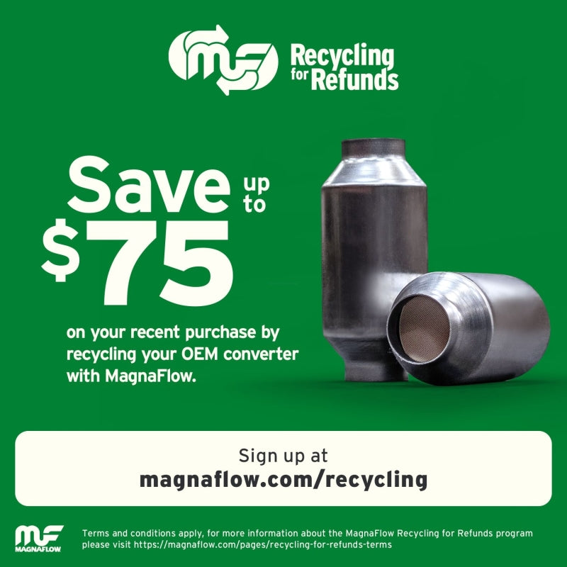 MagnaFlow Chevrolet OEM Grade Federal / EPA Compliant Direct-Fit Catalytic Converter 52185 Technical Bulletin