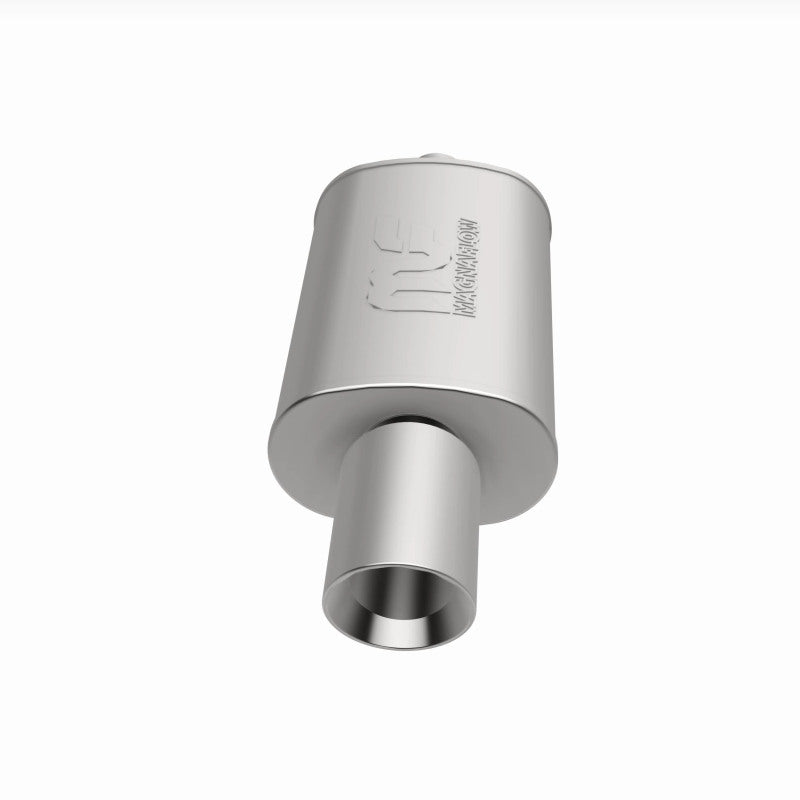 MagnaFlow 5" X 8" Oval Center/Center Performance Muffler With Tip 14851 360 Degree Image Set