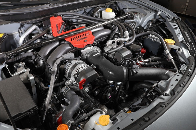 Perrin Performance Perrin 22-23 Subaru BRZ/Toyota GR86 Silicone Inlet Hose (3in. ID / SS Wire) - Black PSP-INT-432BK PSP-INT-432BK User 1