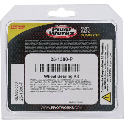 Pivot Works Pw Premium Wheel Bearing 25-1380-P 25-1380-P Photo - Primary