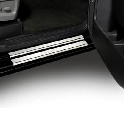 Putco 2020 GMC Sierra LD/HD - Crew Cab (4pc) w/ GMC Etching SS Door Sills 95183GM-2 95183GM-2 Photo - Primary