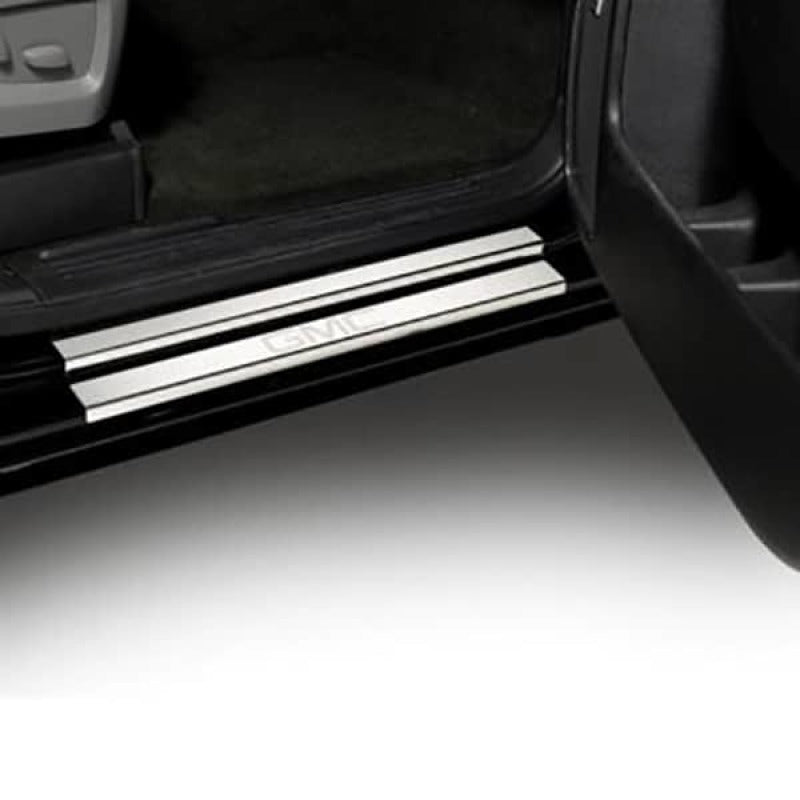 Putco 2020 GMC Sierra LD/HD - Crew Cab (4pc) w/ GMC Etching SS Door Sills 95183GM-2 95183GM-2 Photo - Primary