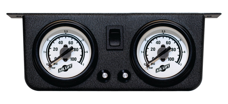 Air Lift Dual Gauge Panel Assembly for 25812 26159 26159 Photo - Primary