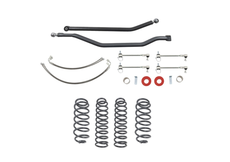 Belltech 07-17 Jeep Wrangler Rubicon Unlimited JK 4dr 4in Trail Perf Lift Kit w/ Rear Sway Bar 153201TPS 153201TPS Photo - out of package