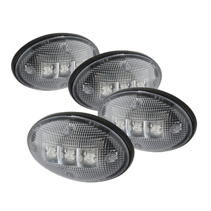 SPYDER Xtune Ford Superduty F250-F550 99-10 Dually Fender LED Side Fender Lights Clear ACC-LED-FDSD99-SL-C 9924651 9924651 Photo - Primary