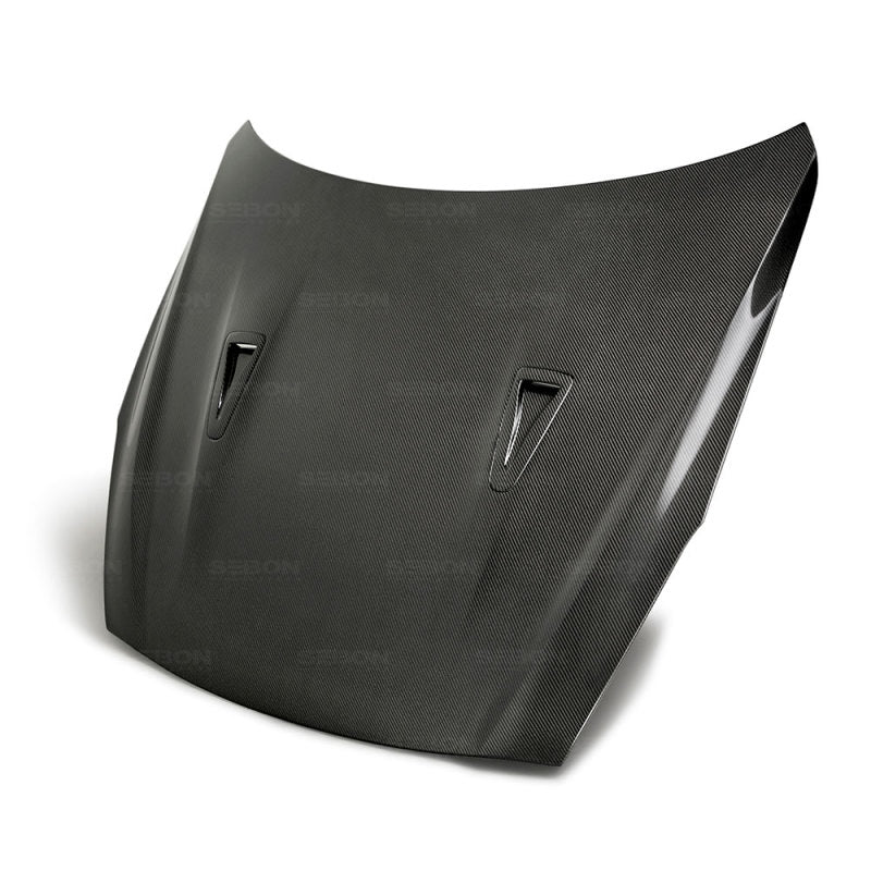 Seibon 2017-2018 Nissan GTR R35 Carbon Fiber Hood HD17NSGTR-OE Photo - Primary