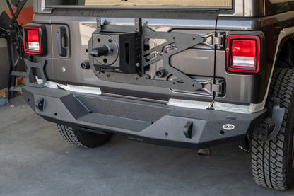 DV8 Offroad 2018+ Jeep Wrangler JL Tailgate Mounted Tire Carrier TCJL-01 TCJL-01 Photo - Mounted