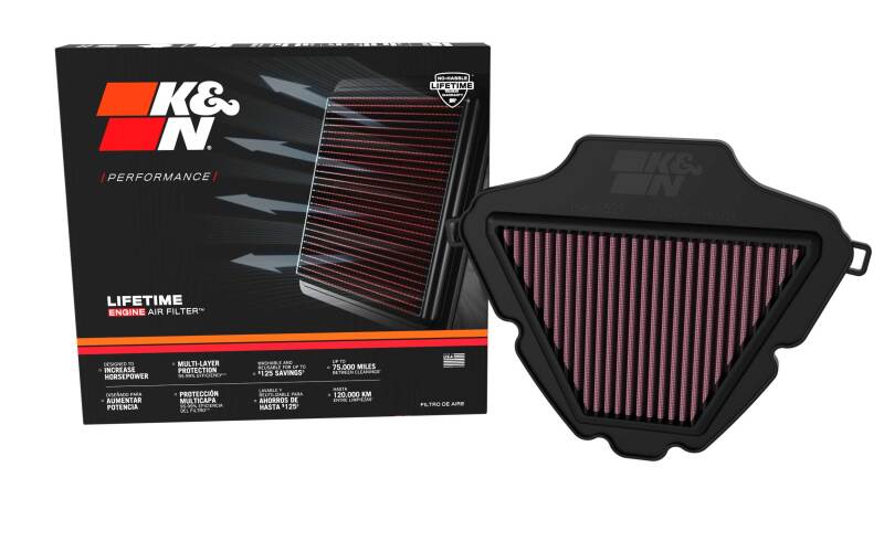 K&N Engineering K&N 21-24 Honda NC750X 745 / Honda NC750X DCT 745 Replacement Air Filter HA-7521 HA-7521 Photo - out of package