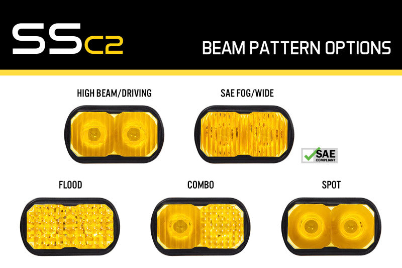 Diode Dynamics Stage Series 2 In Lens Flood - Yellow DD6627 DD6627 User 1