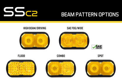Diode Dynamics Stage Series 2 In Lens Flood - Yellow DD6627 DD6627 User 1