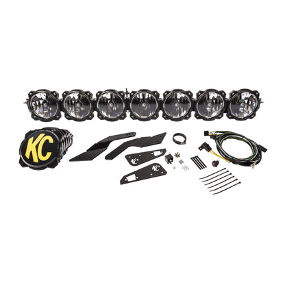 KC HiLiTES Can-Am X3 45in. Pro6 Gravity LED 7-Light 140w Combo Beam Overhead Light Bar System 91334 91334 Photo - Primary